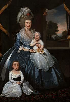 Ralph Earl Mrs Benjamin Tallmadge oil painting picture